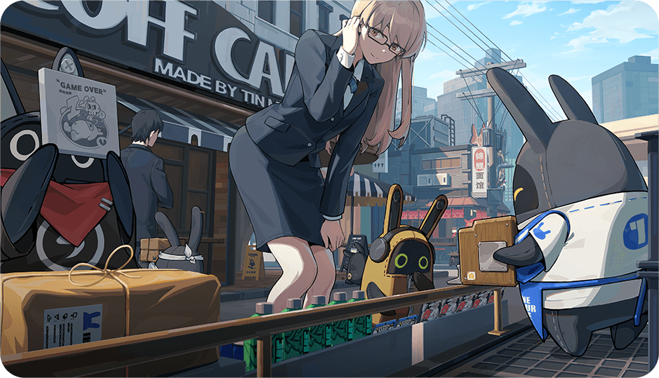 ZZZ Game World Background - Urban Life